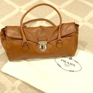 Light brown Prada Hobo Purse